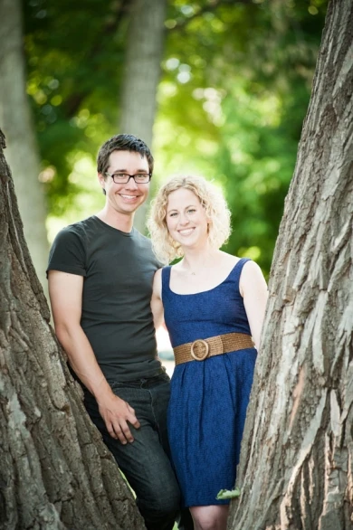Engagement portrait session in Minneapolis