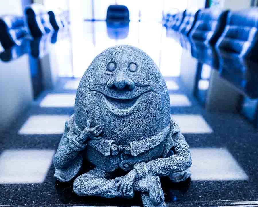 Humpty Dumpty in the board room.