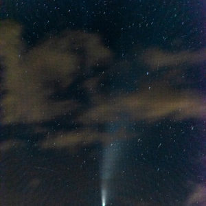 Neowise Cloud Comet
